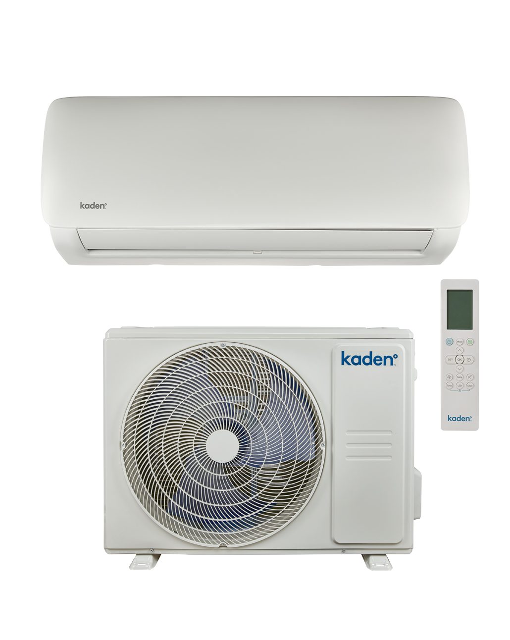 Kaden split system with outdoor condenser